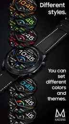 MD318 3D Digital Watch Face screenshot
