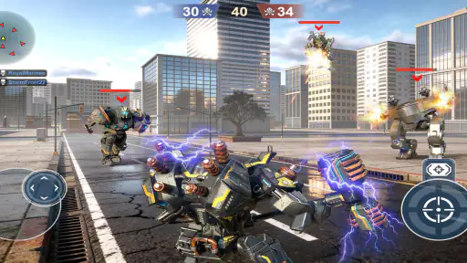 Mech Wars Online Robot Battles screenshot