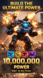 Mecha Fortress: Robot War TD screenshot