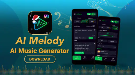 MelodyLab – AI musikgenerator screenshot