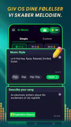 MelodyLab – AI musikgenerator screenshot