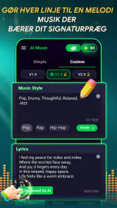 MelodyLab – AI musikgenerator screenshot