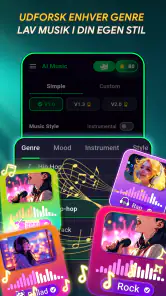 MelodyLab – AI musikgenerator screenshot