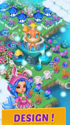 Merge Mermaids-magic puzzles screenshot