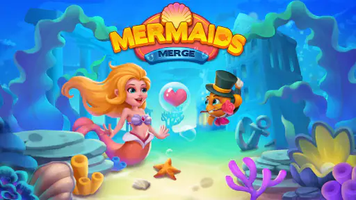 Merge Mermaids-magic puzzles screenshot