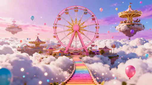 Merge Wonder Park-Offline Game screenshot