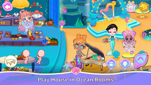 Mermaid Ocean Play House screenshot