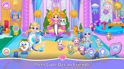 Mermaid Ocean Play House screenshot