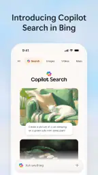 Microsoft Bing Search screenshot