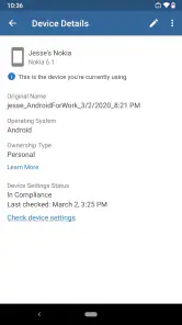 Microsoft Intune-firmaportal screenshot