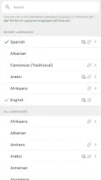 Microsoft Translator screenshot