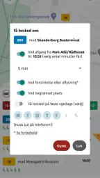 Midttrafik live screenshot