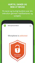 Mikrofon Blocker Pro: Sikker screenshot