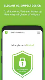 Mikrofon Blocker Pro: Sikker screenshot