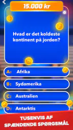 Millionær - Quiz & Trivia spil screenshot