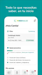 MiRedSalud screenshot