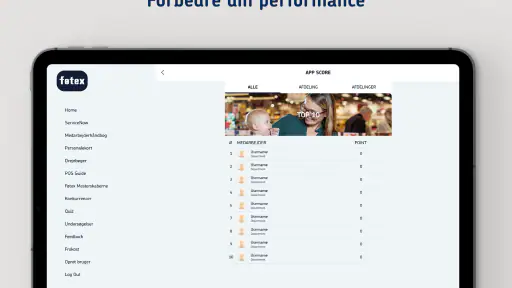 Mit føtex screenshot