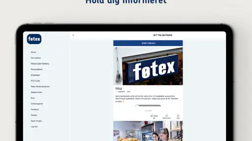 Mit føtex screenshot