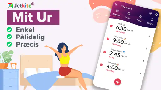 Mit Ur: Smukt Vækkeur og Timer screenshot