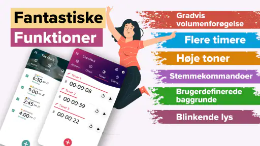 Mit Ur: Smukt Vækkeur og Timer screenshot