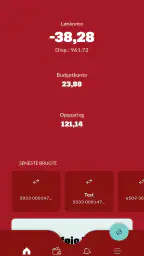 Mobilbank MiddelfartSparekasse screenshot
