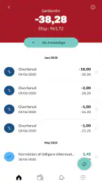 Mobilbank MiddelfartSparekasse screenshot