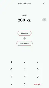 Mobilbank MiddelfartSparekasse screenshot