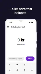 Mobilt kassesystem screenshot