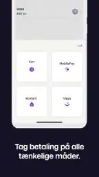 Mobilt kassesystem screenshot