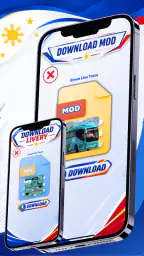 Mod BUSSID PH: Bus & Livery screenshot