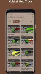 MOD Bussid Truck Basuri screenshot