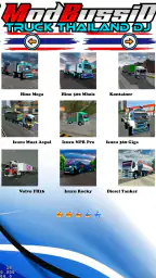 Mod Bussid Truck Thailand DJ screenshot