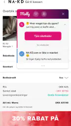 Molly Shopping Assistent screenshot