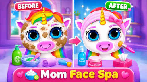 Mom Unicorn Care Salon screenshot