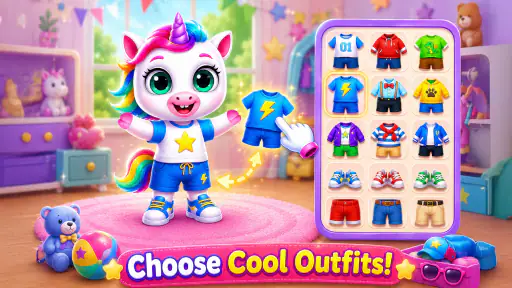 Mom Unicorn Care Salon screenshot