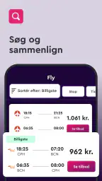 momondo: Fly, Hotel, Billeje screenshot