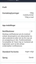 Møns Bank screenshot