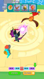 Monster Evolution Run & Battle screenshot