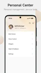 MOVAhome screenshot