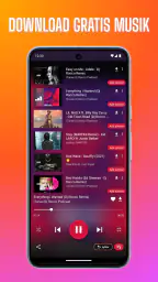MP3 Downloader Musikafspiller screenshot