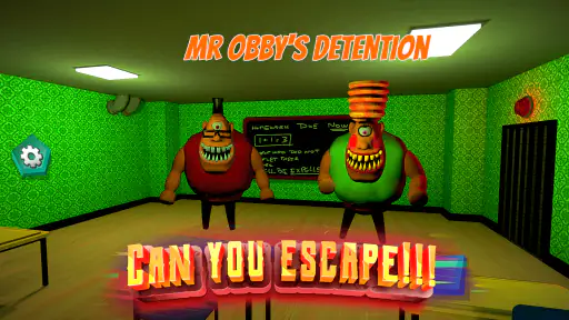 Mr Obby's Detention screenshot