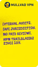 Mullvad VPN screenshot