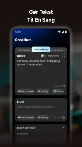 MusicLab: AI Sang & Musikvideo screenshot