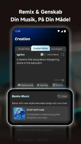 MusicLab: AI Sang & Musikvideo screenshot