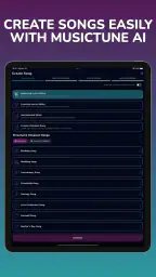 MusicTune AI - Song Generator screenshot