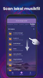 Musikafspiller, MP3-afspiller screenshot