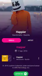 Musikgenkendelse screenshot