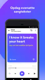Musixmatch lyrics screenshot
