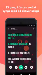 Musixmatch lyrics screenshot