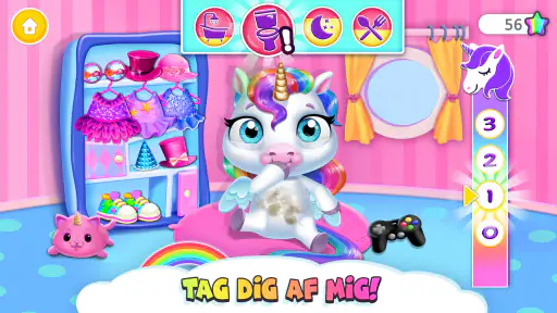 My Baby Unicorn - Ponyer spil screenshot